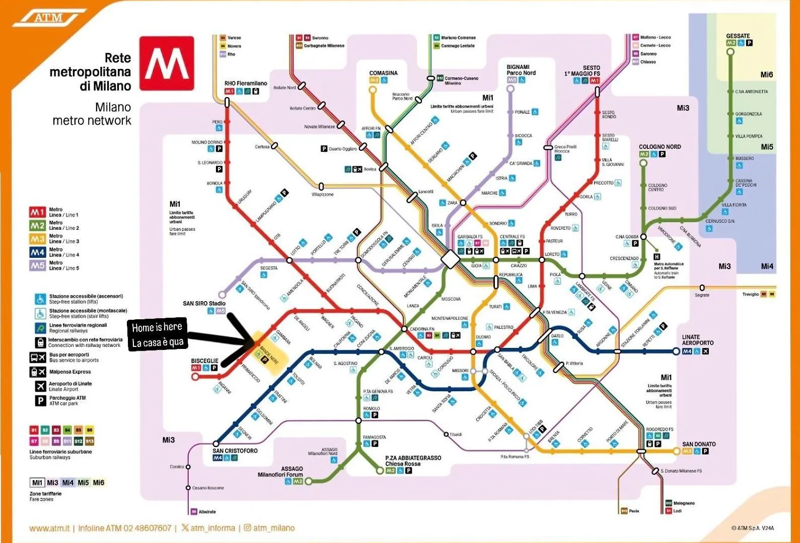 Bilocale In Bande Nere-Metro Rossa Duomo Apartment Milan